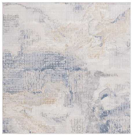Safavieh Palma 6'-7" x 6'-7" Rug in Beige / Light Blue