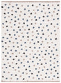 Safavieh Calico Shag 4'-0" x 6'-0" Rug in Ivory / Taupe