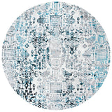 Safavieh Skyler 6'-7" x 6'-7" Rug in Grey / Blue