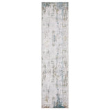 Oriental Weavers Machine Washable Malibu Mal06 Ivory/ Blue Rug - runner