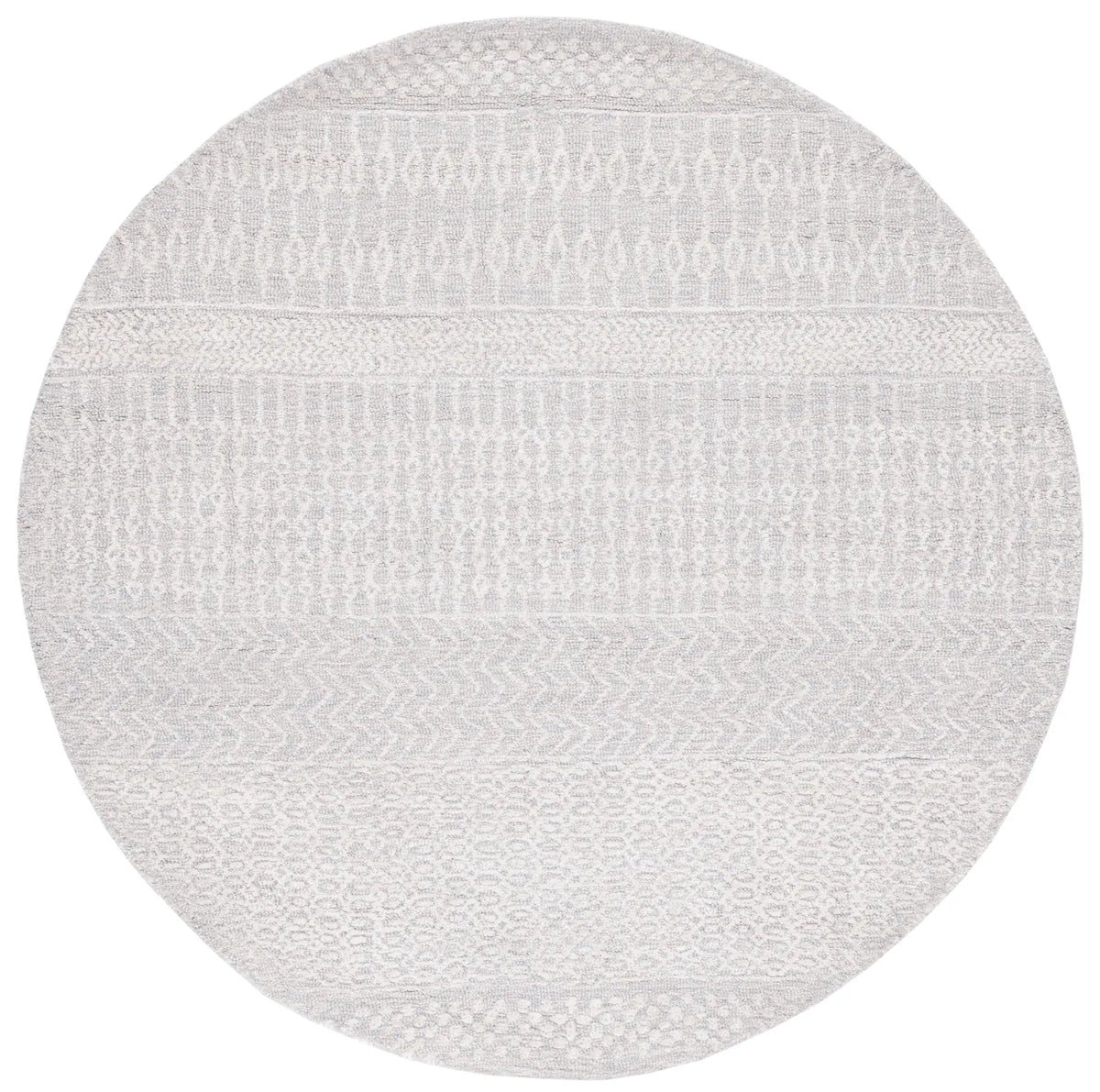 Safavieh Glamour 6'-0" x 6'-0" Rug in Grey / Ivory