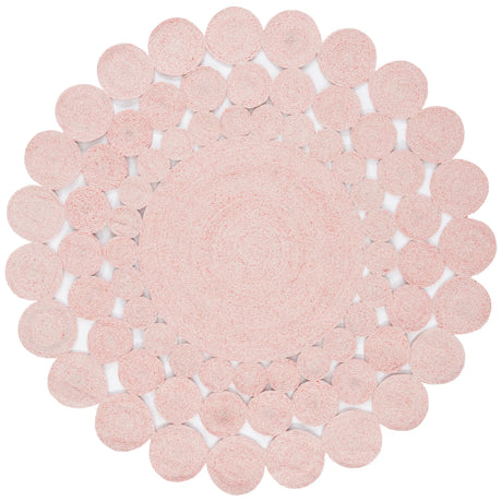 Safavieh Cape Cod 5'-0" x 5'-0" Rug in Pink