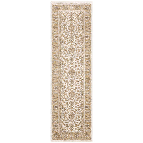 Oriental Weavers Sphinx Maharaja 5091W Ivory/Gold Rugs - runner