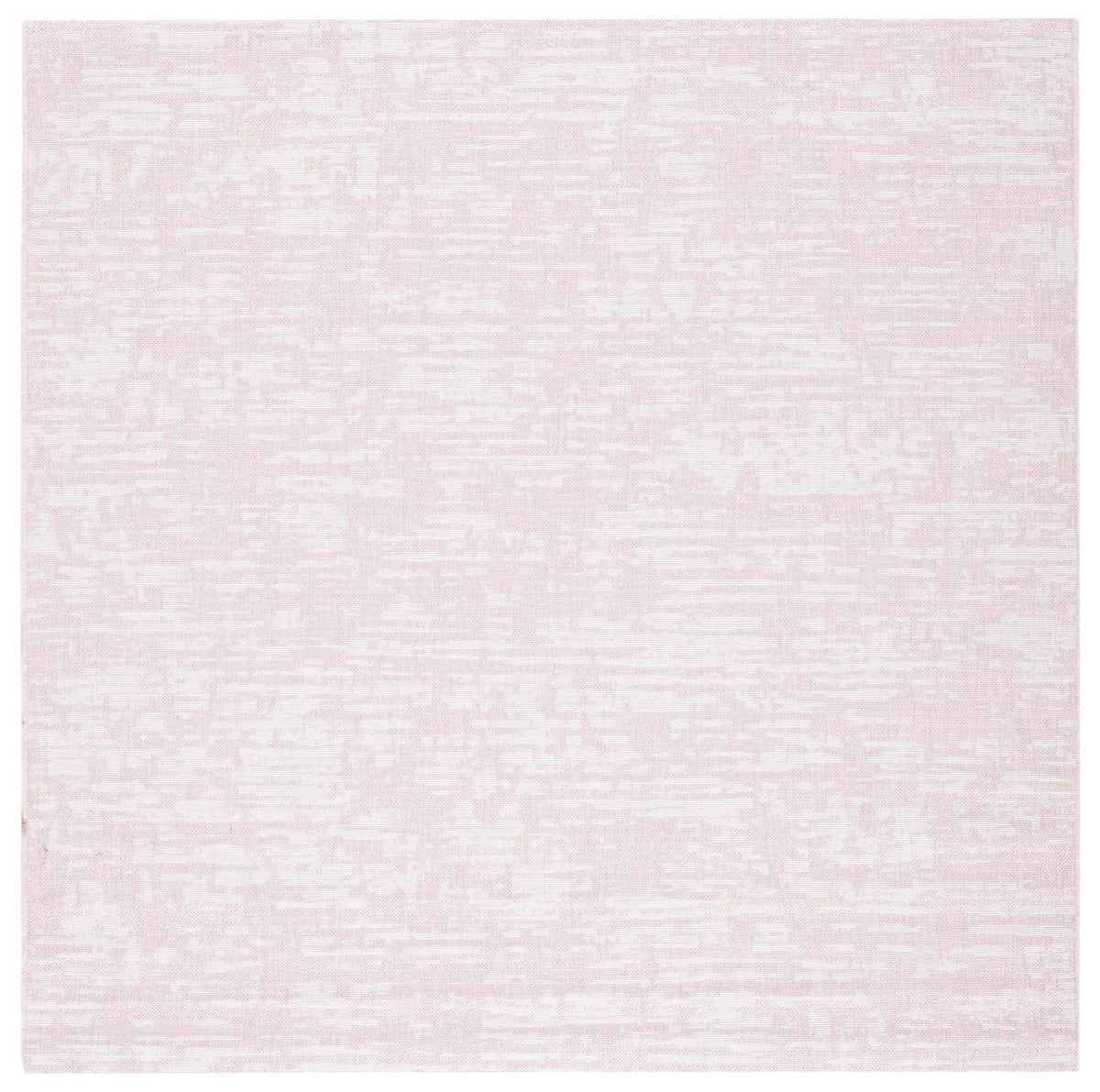 Safavieh Courtyard 6'-7" x 6'-7" Rug in Pink / Ivory