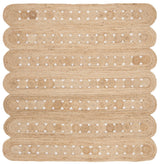 Safavieh Natural Fiber 6'-0" x 6'-0" Rug in Natural