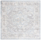 Safavieh Easton 6'-7" x 6'-7" Rug in Grey / Blue