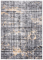 Safavieh Amelia 4'-5" x 6'-5" Rug in Charcoal / Gold