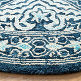 Safavieh Trace 6'-0" x 6'-0" Rug in Navy / Light Blue