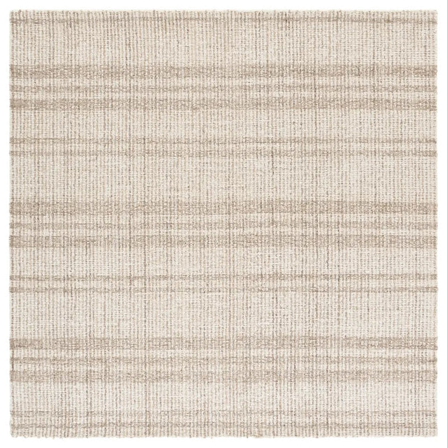 Safavieh Abstract 6'-0" x 6'-0" Rug in Brown / Ivory