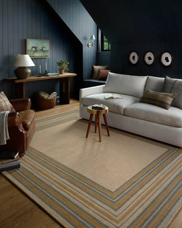 Chris Loves Julia x Loloi Alfie ALF-05 Natural / Multi Rug - room scene 3