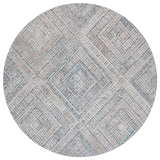 Safavieh Marquee 6'-0" x 6'-0" Rug in Turquoise / Beige