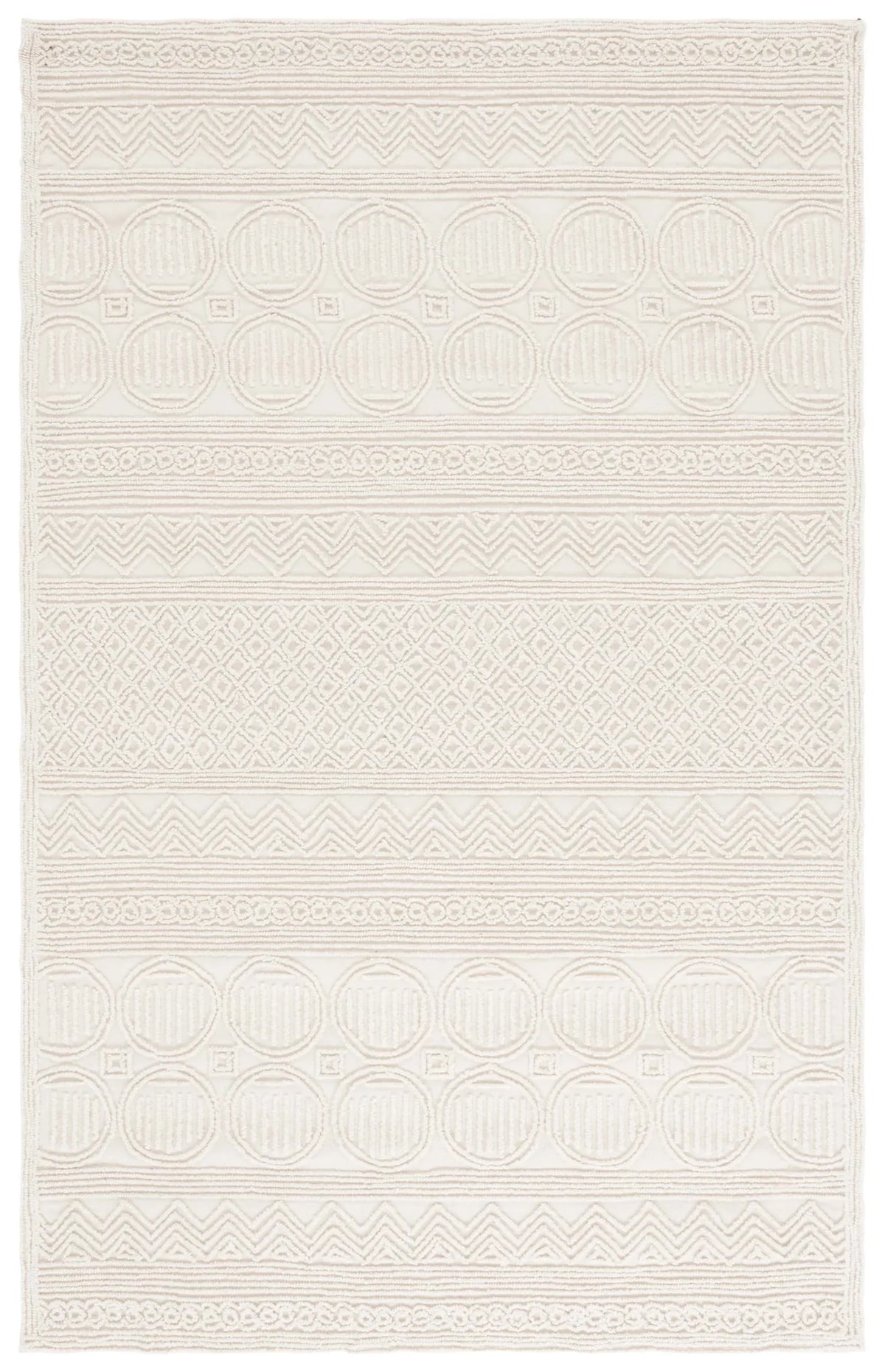 Safavieh Trace 4'-0" x 6'-0" Rug in Ivory