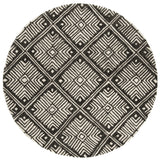 Safavieh Cambridge 6'-0" x 6'-0" Rug in Ivory / Charcoal