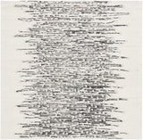 Safavieh Metro 6'-0" x 6'-0" Rug in Black / Ivory