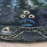 Safavieh Anatolia 6'-0" x 6'-0" Rug in Navy / Beige
