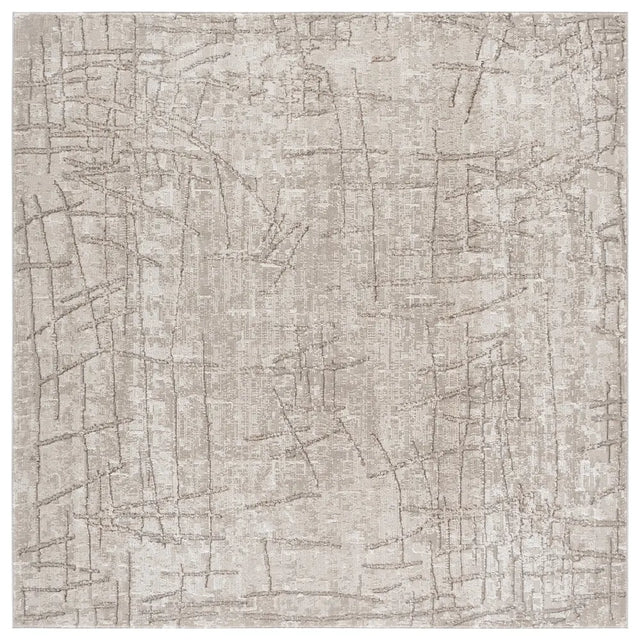 Safavieh Spectrum 6'-7" x 6'-7" Rug in Beige / Light Grey