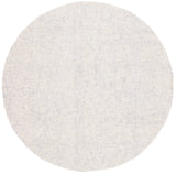 Safavieh Abstract 6'-0" x 6'-0" Rug in Light Grey / Ivory
