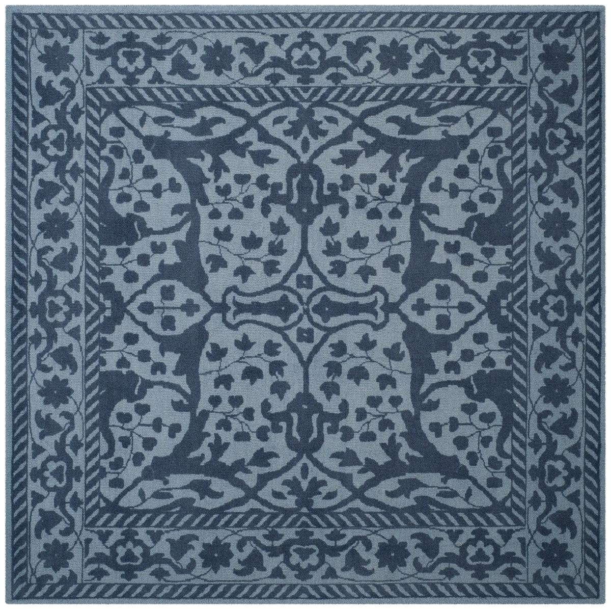 Safavieh Restoration Vintage 6'-0" x 6'-0" Rug in Blue / Dark Blue