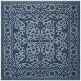 Safavieh Restoration Vintage 6'-0" x 6'-0" Rug in Blue / Dark Blue