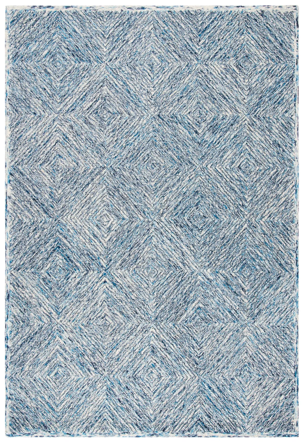Safavieh Capri 4'-0" x 6'-0" Rug in Ivory / Blue