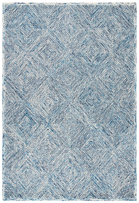 Safavieh Capri 4'-0" x 6'-0" Rug in Ivory / Blue