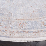 Safavieh Marmara 6'-7" x 6'-7" Rug in Beige / Blue Rust