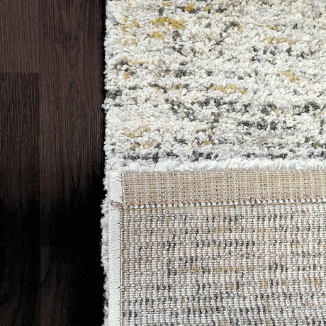 Dynamic Rugs Mehari 23308 Ivory/Grey/Gold Rugs - Corner