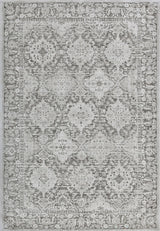 Dynamic Rugs Hamilton 10605 Power Loomed Traditional Grey/Dark Grey Rug - Rectangular