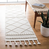 Safavieh Casablanca 2'-3" x 8'-0" Rug in Silver / Ivory