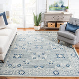 Safavieh Suzani 8'-0" x 10'-0" Rug in Grey / Ivory