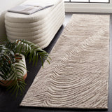 Safavieh Trace 2'-3" x 9'-0" Rug in Brown / Ivory
