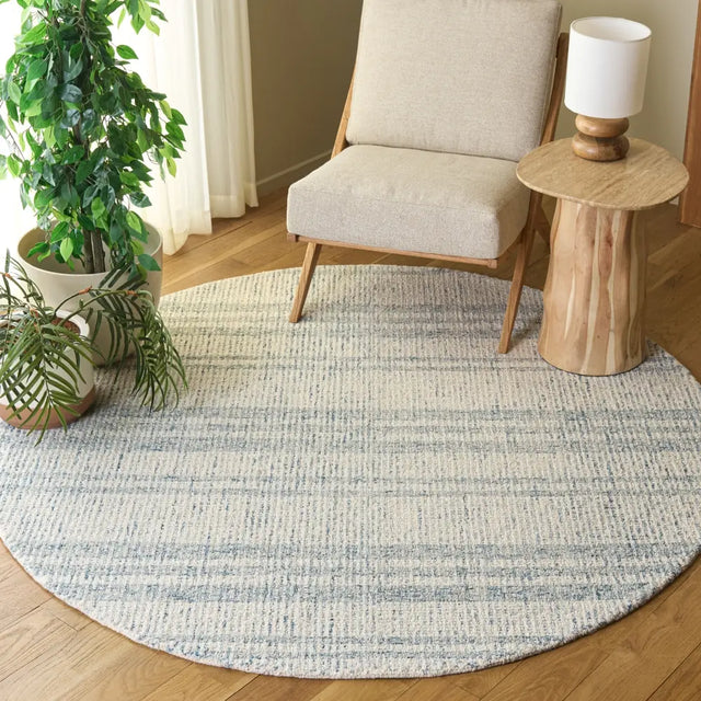 Safavieh Abstract 6'-0" x 6'-0" Rug in Blue / Ivory