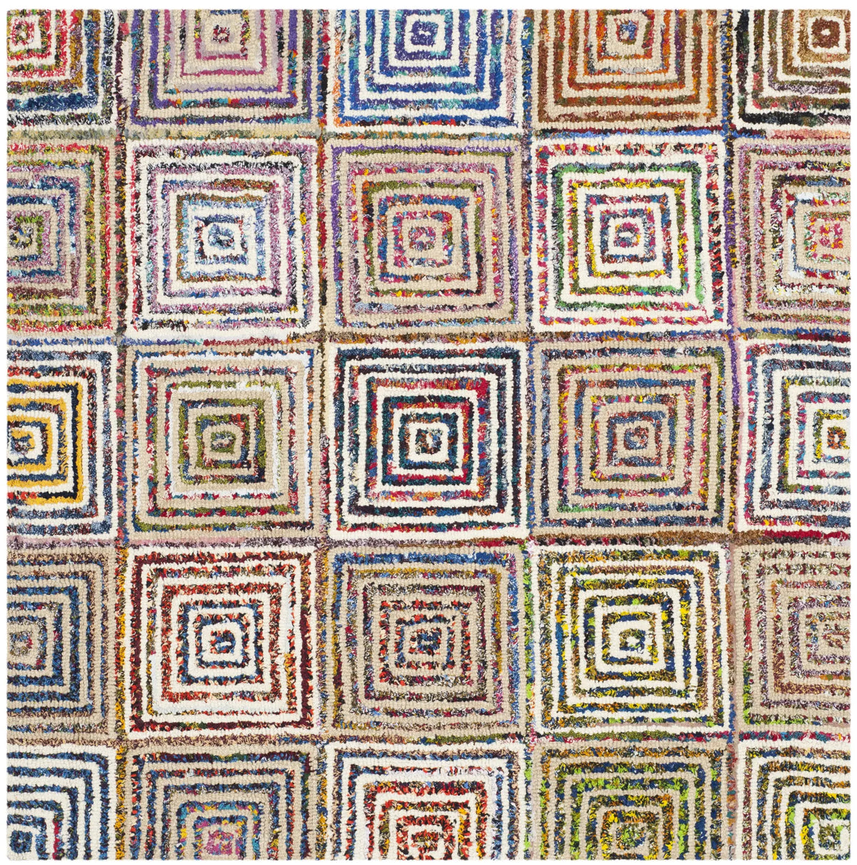 Safavieh Nantucket 4'-0" x 4'-0" Rug in Creme