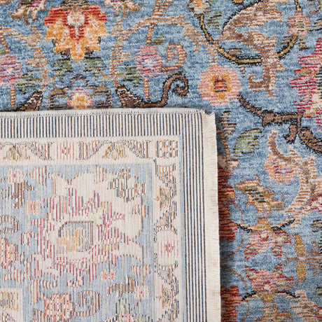 Safavieh Crimson 5'-0" x 7'-0" Rug in Blue / Black