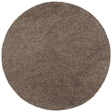 Safavieh Sga-Athens Shag 6'-7" x 6'-7" Rug in Taupe