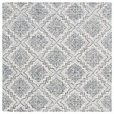 Safavieh Abstract 6'-0" x 6'-0" Rug in Dark Blue / Grey