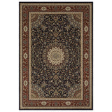Oriental Weavers Sphinx Ariana 095b3 Blue / Red Rugs - main flat