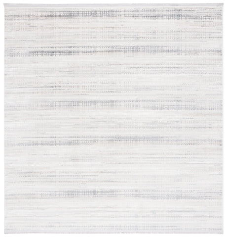 Safavieh Whisper 6'-7" x 6'-7" Rug in Ivory / Grey