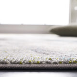 Safavieh Porcello 4'-0" x 6'-0" Rug in Grey / Blue