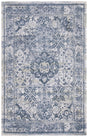 Safavieh Classic Vintage 4'-0" x 6'-0" Rug in Navy / Sage