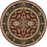 Dynamic Rugs Yazd 1744 Red Rugs - Round