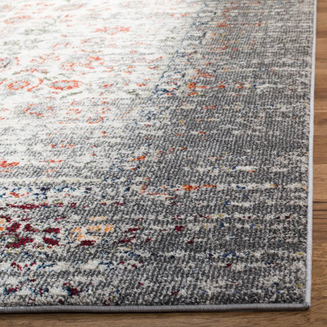 Safavieh Monaco 4'-0" x 5'-7" Rug in Grey / Ivory