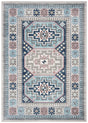 Safavieh Kazak 100 4'-0" x 6'-0" Rug in Grey / Blue