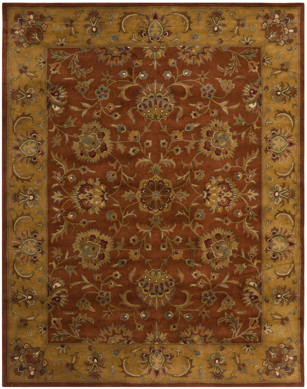 Safavieh Heritage 10'-0" x 14'-0" Rug in Red / Natural