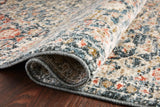 Loloi Saban Sab-02 Blue/Spice Rugs - pile height