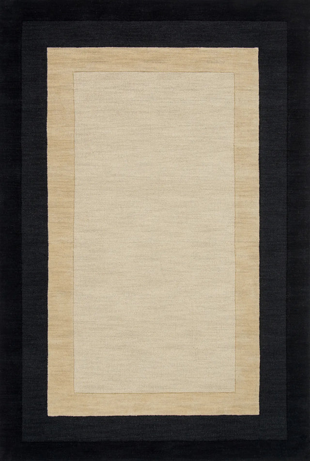 Loloi Hamilton Hm-01 Ivory/Charcoal Rug - main flat