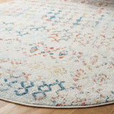 Safavieh Tulum 6'-7" x 6'-7" Rug in Ivory / Pink