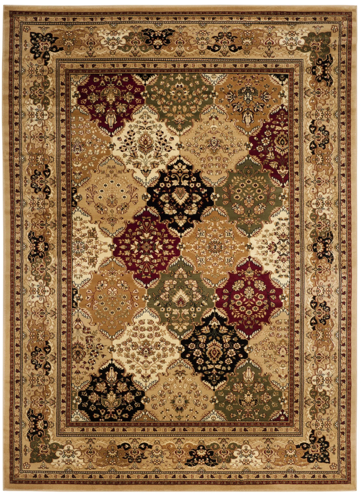 Safavieh Lyndhurst 10'-0" x 14'-0" Rug in Multi / Beige