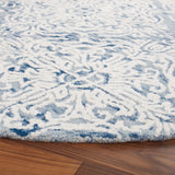 Safavieh Blossom 6'-0" x 6'-0" Rug in Blue / Ivory