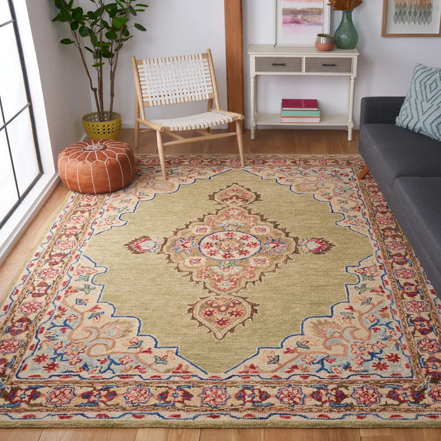 Safavieh Aspen 10'-0" x 14'-0" Rug in Sage / Brown